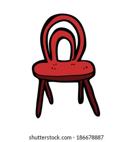 silla de dibujos animados