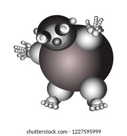 cartoon character 3d