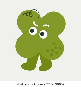 Cartoon character, abstract personage, mascot design, funny avatar, cute icon