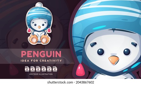 Cartoon character animal bird animal.