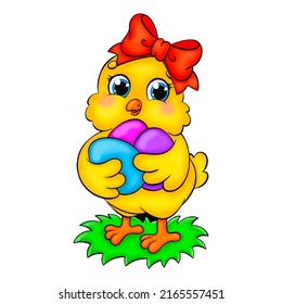 Cartoon character. Colorful vector illustration. Isolated on white background. Design element. Template for your design, books, stickers, cards.