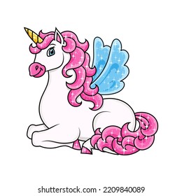Cartoon character. Colorful vector illustration. Isolated on white background. Design element. Template for your design, books, stickers, cards.