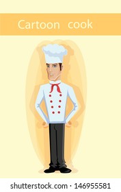 Cartoon character - cook 