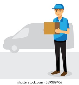  Cartoon character, Delivery man