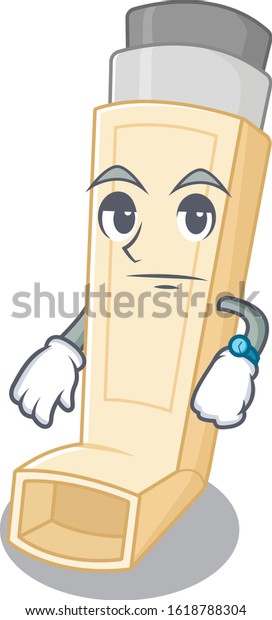 Cartoon Character Design Asthma Inhaler On Stock Vector (royalty Free 