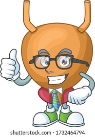 Cartoon Charakter Design der Blase erfolgreichen Geschäftsmann