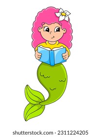Cartoon character.  Design element. Template for your design, books, stickers, cards. .