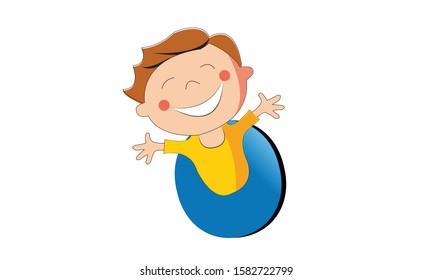 Cartoon Character Design, Vector Character