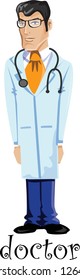Cartoon character doctor