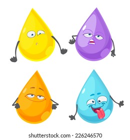 cartoon character drop