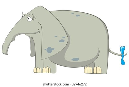 Cartoon Character Elephant