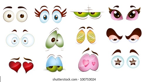 Cartoon Character Eyes