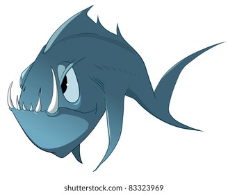 Cartoon Character Fish