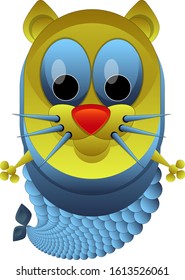 
cartoon character funny fur seal
