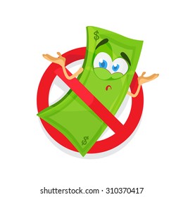 cartoon character green funny dollar