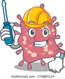 cartoon character of haemophilus ducreyi worked as an automotive