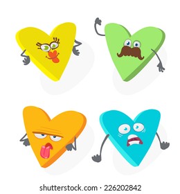 cartoon character heart