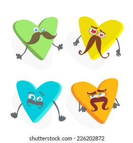 cartoon character heart