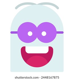 Cartoon Character Icon for web, app, infographic, etc