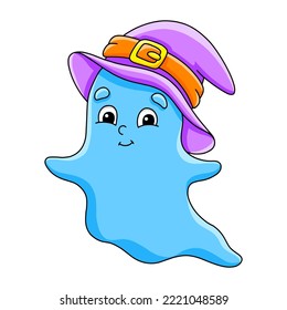 Cartoon character. Isolated on white background. Design element. Template for your design, books, stickers, cards. Vector illustration.