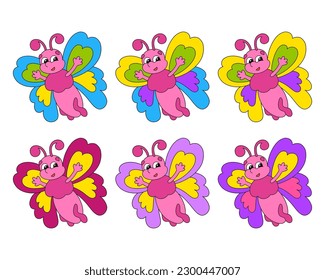 Cartoon character. Isolated on white background. Design element. Template for your design, books, stickers, cards. Vector illustration.