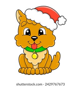 Cartoon character. Isolated on white background. Design element. Template for your design, books, stickers, cards. Vector illustration.