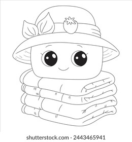 a cartoon character made by a character with a hat on it.