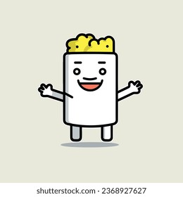 cartoon character of a marshbeak with a crown on his head