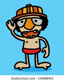 Cartoon Character Men