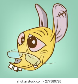 Cartoon character - a person.