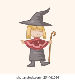 cartoon character person theme elements