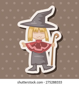 cartoon character person theme elements