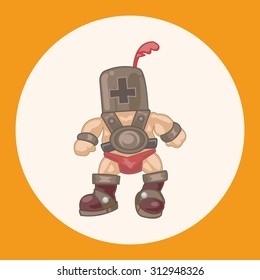 cartoon character person theme elements