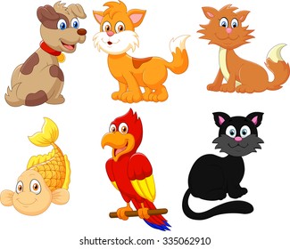 Cartoon character pets