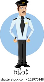 Cartoon character- pilot