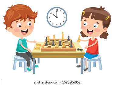 Kids Playing Chess Images, Stock Photos & Vectors | Shutterstock