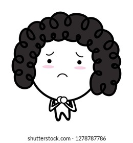 Cartoon Character pleading and begging