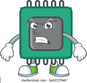cartoon character of RAM with angry face