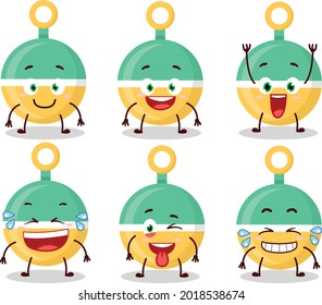 Caricatura de rattle con expresión de sonrisa. Ilustración del vector