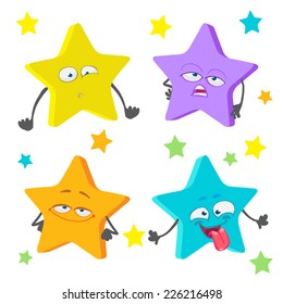 cartoon character star
