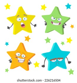 cartoon character star