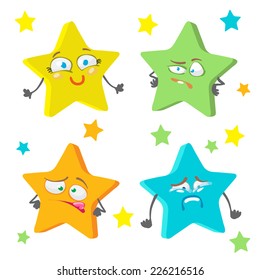 cartoon character star
