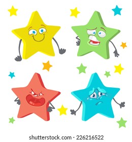 cartoon character star