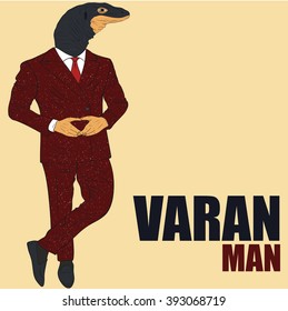 Cartoon character varan