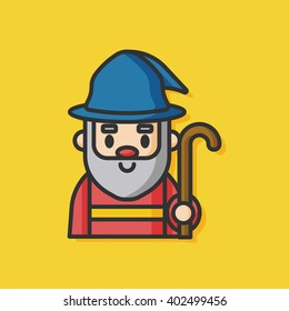 cartoon character vector icon