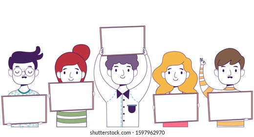 Cartoon character whiteboard background board material