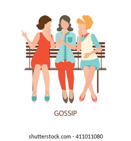 Gossip Cartoon Hd Stock Images Shutterstock