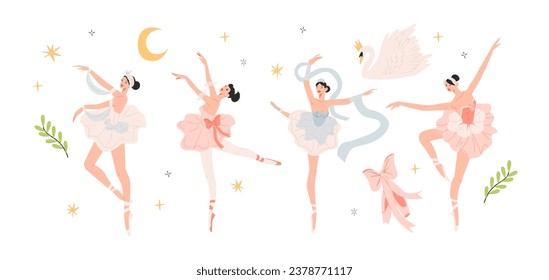 Download Ballerina, Dancer, Pink. Royalty-Free Stock Illustration