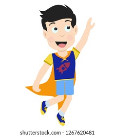 
cartoon characters of boys with funny expressions, in vector illustration eps.10