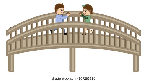 Cartoon Characters - Love Birds Concept